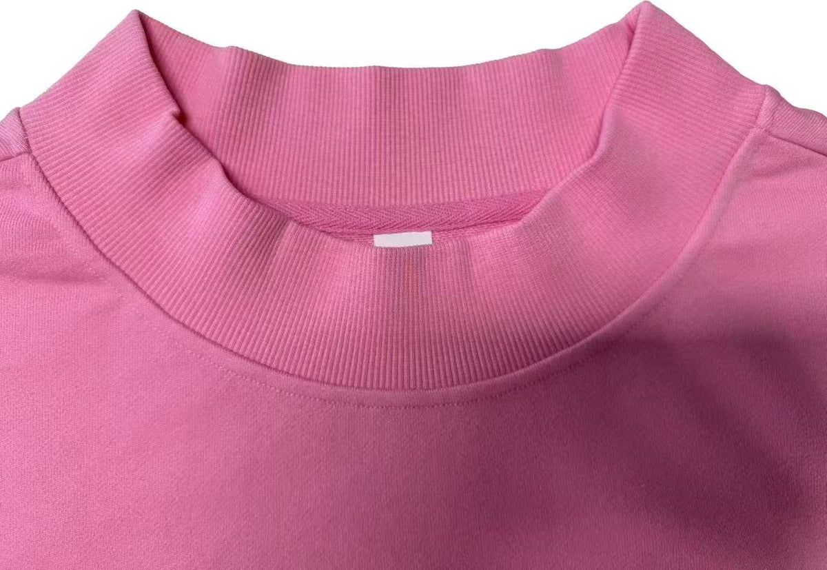 Custom candy-colored sweatshirt