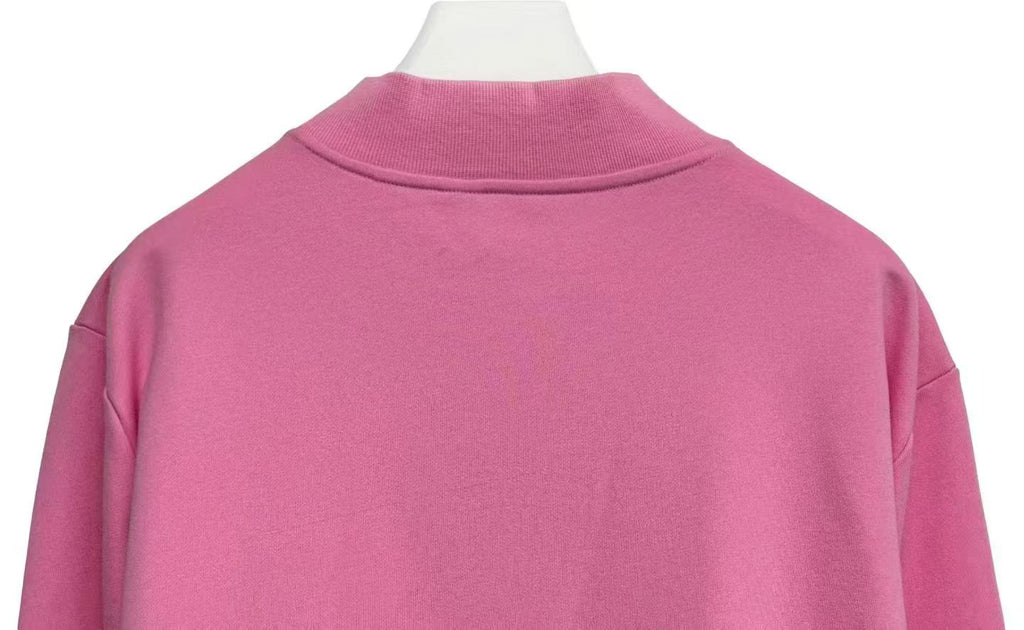 Custom candy-colored sweatshirt