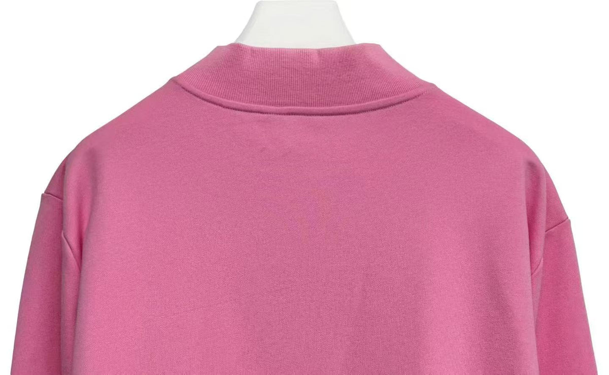Custom candy-colored sweatshirt